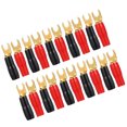 thumbnail image 1 of CRILSTYLEO 12Pares Conectores Spade Para Cable De Con Para Polaridad Y Fácil Instalación, 1 of 8
