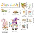 thumbnail image 2 of Easter Decorations for The Home, Dwarf Bunny Easter Cartoonish Magnetic Sticker Waterproof Home Decoration Magnetic Refrigerator Sticker, 2 of 6