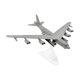 thumbnail image 2 of Maqueta de avión a escala 1:200 de metal fundido con base de exhibición. Modelo de avión para mueble de TV, cafetería, oficina, dormitorio o, 2 of 9