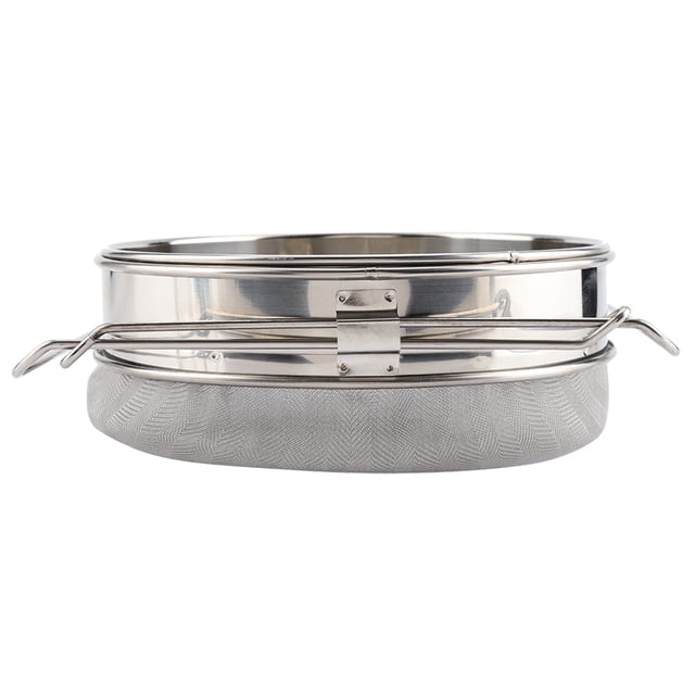 Honey Strainer, Straining Impurities Stainless Steel Solid Honey Filter Sieve For Beekeeping