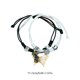 thumbnail image 3 of Pulseras magnéticas para parejas | Cuerda tejida ajustable con dije de esmalte | Símbolo de la amistad y el amor | Juego de 2 piezas multicolor, 3 of 5