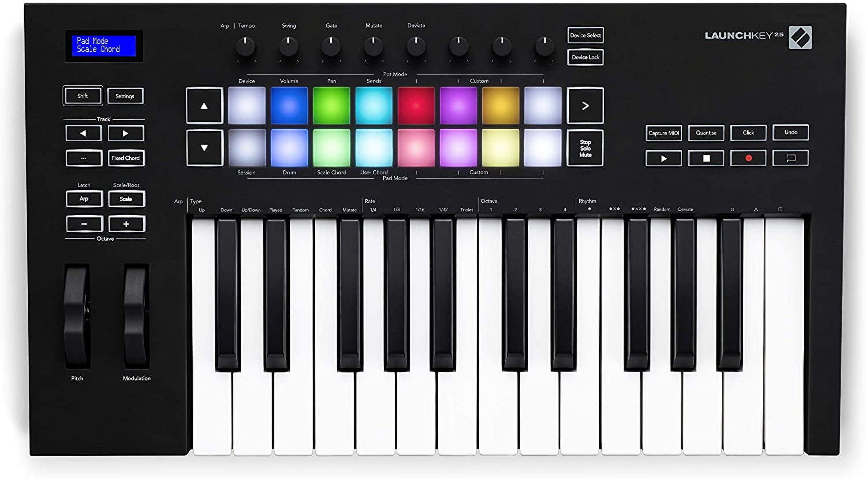 Novation Launchkey Mini MK3 25-Key MIDI Keyboard Controller