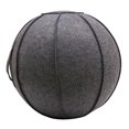 thumbnail image 1 of Cubierta protectora para pelota de yoga Cubierta protectora para pelota para sentarse, pelota de fitness, pelota de yoga, pelota de oficina, pelota de Gris oscuro, 1 of 9