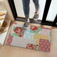 thumbnail image 2 of Pioneer Flower Floral Print Pattern Door Rugs,Washable Non Slip Door Mats Indoor,Decorative Door Mats,Entry Mat Indoor for Entrance,Bedroom,Kitchen,Bathroom,16"x24", 2 of 6