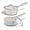 White, variant on 2Qt Stainless Steel Saucepan Set, Non-Toxic 3-Ply Stainless Steel Cookware Set with Lids, Small Kitchen Pots, Oven Safe, Compatible with Induction, Ceramic, Gas, Mothers Day Gifts