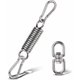 thumbnail image 1 of Kit para colgar hamacas, resorte para hamacas con mosquetones y anillo giratorio, accesorio para hamacas, para colgar columpios y sillas de porche, ganchos para colgar, 1 of 5