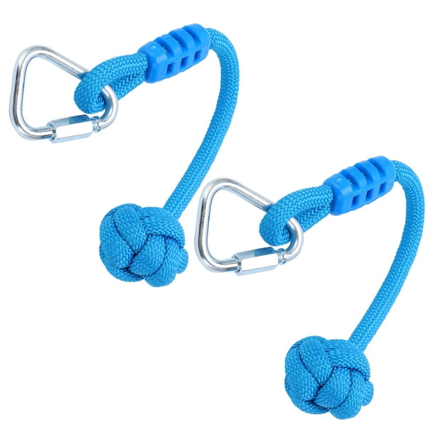 Tbest 2pcs Swing Knot Rope Woven Brocade For Children Indoor Outdoor Climbing Activity,kids Climbing Rope,monkey Grip Rope