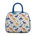 thumbnail image 2 of Womens Colorful Dinosaur and Floral Pattern Lunch Box for Work,Insulated Lunch Bag for Women,Loncheras Para Mujer,Leakproof Adult Lunch Bag for Work,Beach,Travel,Picnic,Camping, 2 of 7