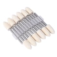thumbnail image 3 of MasteelfCA 12 PCS Mandrel Mounted White Conical Felt Point Polishing Tool With, 3 of 7
