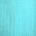 thumbnail image 1 of Ahgly Company Indoor Square Solid Light Blue Modern Area Rugs, 8' Square, 1 of 4