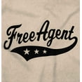 thumbnail image 2 of Free Agent Sports Team Fanatic Club Sweatshirt for Men or Women Brisco Brands X, 2 of 5