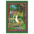 thumbnail image 1 of Toland Home Garden Curious Kitty 28 x 40 Inch Decorative Spring Summer Forest Flower Cat House Flag, 1 of 1