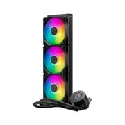 Cooler Master MasterLiquid 360L Core 120mm ARGB Close-Loop AIO Liquid CPU Cooler with Gen S Dual Pump and Cryofuze Thermal Paste (Black)