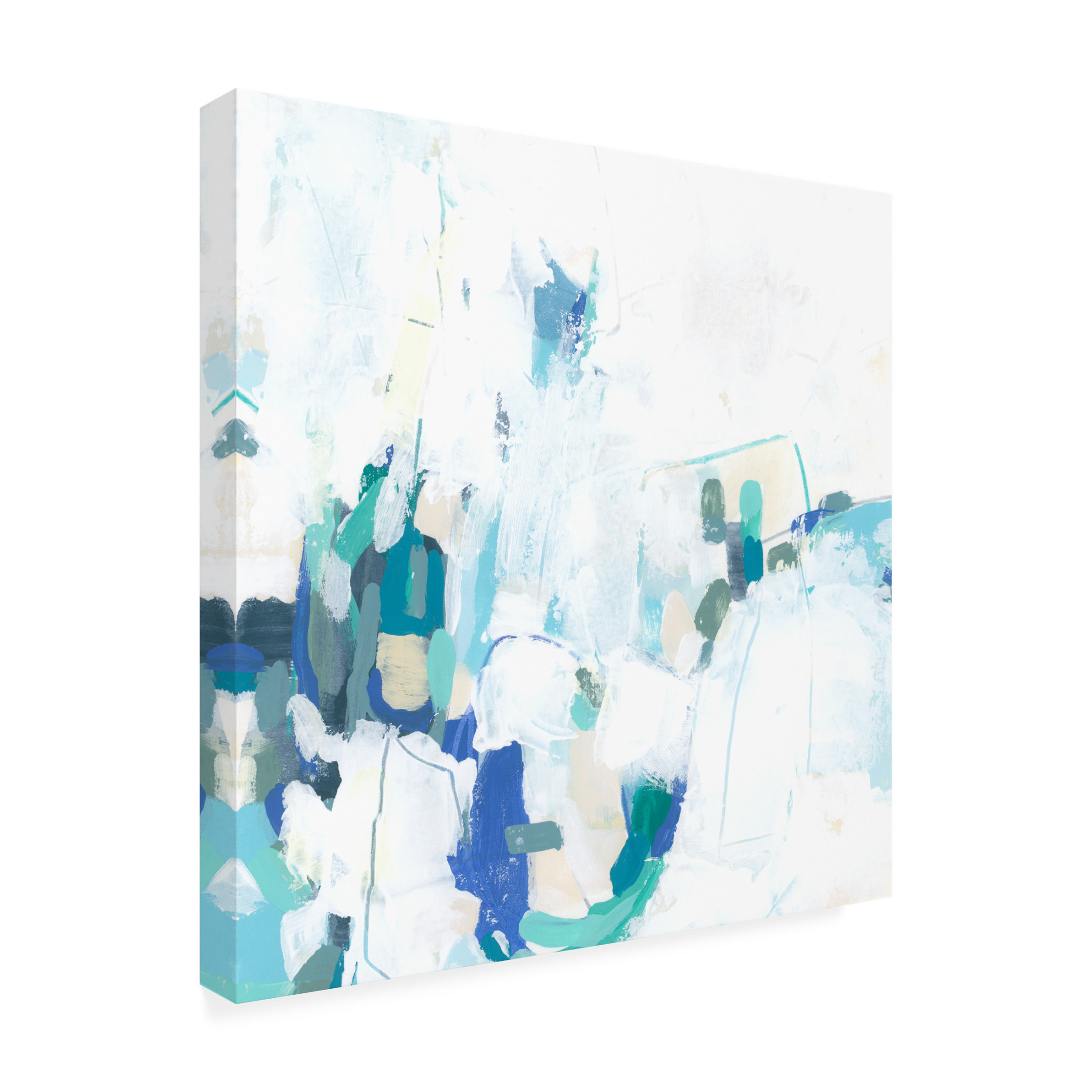 Trademark Fine Art June Erica Vess  Ice Loop I Canvas Wall Art