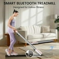 thumbnail image 2 of KEMIAO Desk Exercise Treadmill, 265 Lb Capacity, 3.8 MPH Speed Range,Running Area 16.14*35.43,Portable Walking Treadmill with LED Display & Remote Control, 2 of 7
