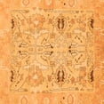 thumbnail image 1 of Ahgly Company Indoor Square Oriental Orange Traditional Area Rugs, 3' Square, 1 of 4