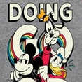 thumbnail image 3 of Disney - Mickey & Friends - Mickey, Donald, & Goofy - Doing Good - Toddler And Youth Girls Raglan Graphic T-Shirt, 3 of 5