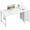 White, variant on Lufeiya White Computer Desk with Fabric Drawers, 47 Inch Study Work Writing Desk for Home Office Bedroom, Simple Modern Cute PC Desks with Drawer, White