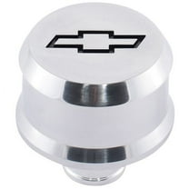 Proform 141-854 Chevy Bow Tie Valve Cover Air Breather Cap Polished Push-In Styl