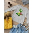 thumbnail image 3 of Crocodile With Towel Long Sleeve Toddler -Image by Shutterstock,  5 Toddler, 3 of 4