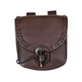 thumbnail image 4 of pitrice Medieval Belt Pouch Durable Fanny Pack Purse Costume Accessories Brown, 4 of 9