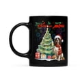 thumbnail image 2 of Merry Christmas and Happy New Year Santa English Springer Spaniel Holiday Xmas Winter Mug Springers Dog Lover Gifts Coffee Tea Cup - 00024, 2 of 4