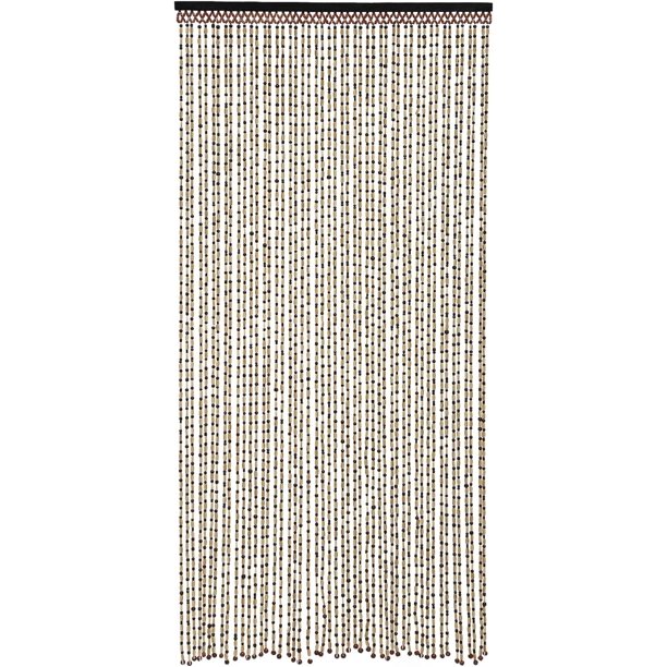 TFCFL Bamboo Bead Curtain Doorway String porch door Screen Wooden