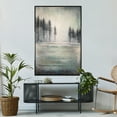 thumbnail image 2 of YS-Art Healing Forest Glow-in-the-Dark Landscape Wall Art with Black Frame, Modern Home Decor, 56x40 in, 2 of 5