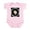 Petal Pink, variant on - Pluto Onesie A Planet's A Planet - Baby Light Bodysuit, Size Newborn - 24 Months