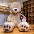 thumbnail image 2 of Oso de peluche de 340 cm para niña, interruptor de juguete, animales, peluche, mantequilla, Popular, regalo de cumpleaños zhangmengya LED, 2 of 2