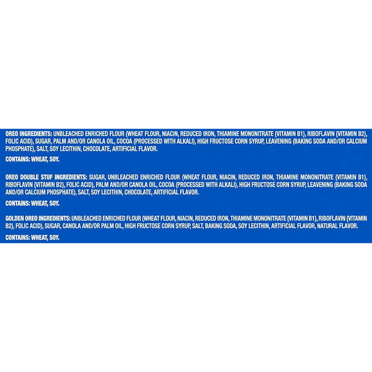 OREO Sandwich Cookies, Variety Pack, 60 ct 1PK