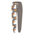 thumbnail image 4 of Gray Pajama Pants for Women Halloween Cosplay Cute Pajama Pants Classic Trousers Gifts for Adults, Theme Parties, Costume Parties,Dress-Up XL, 4 of 4