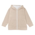 thumbnail image 4 of ZyeKqe Hoodies for Girls Oversized Zip up Long Sleeve Sweatshirts Winter Cute Solid Coat Kids School Jacket Fall Teens Clothes, 4 of 6