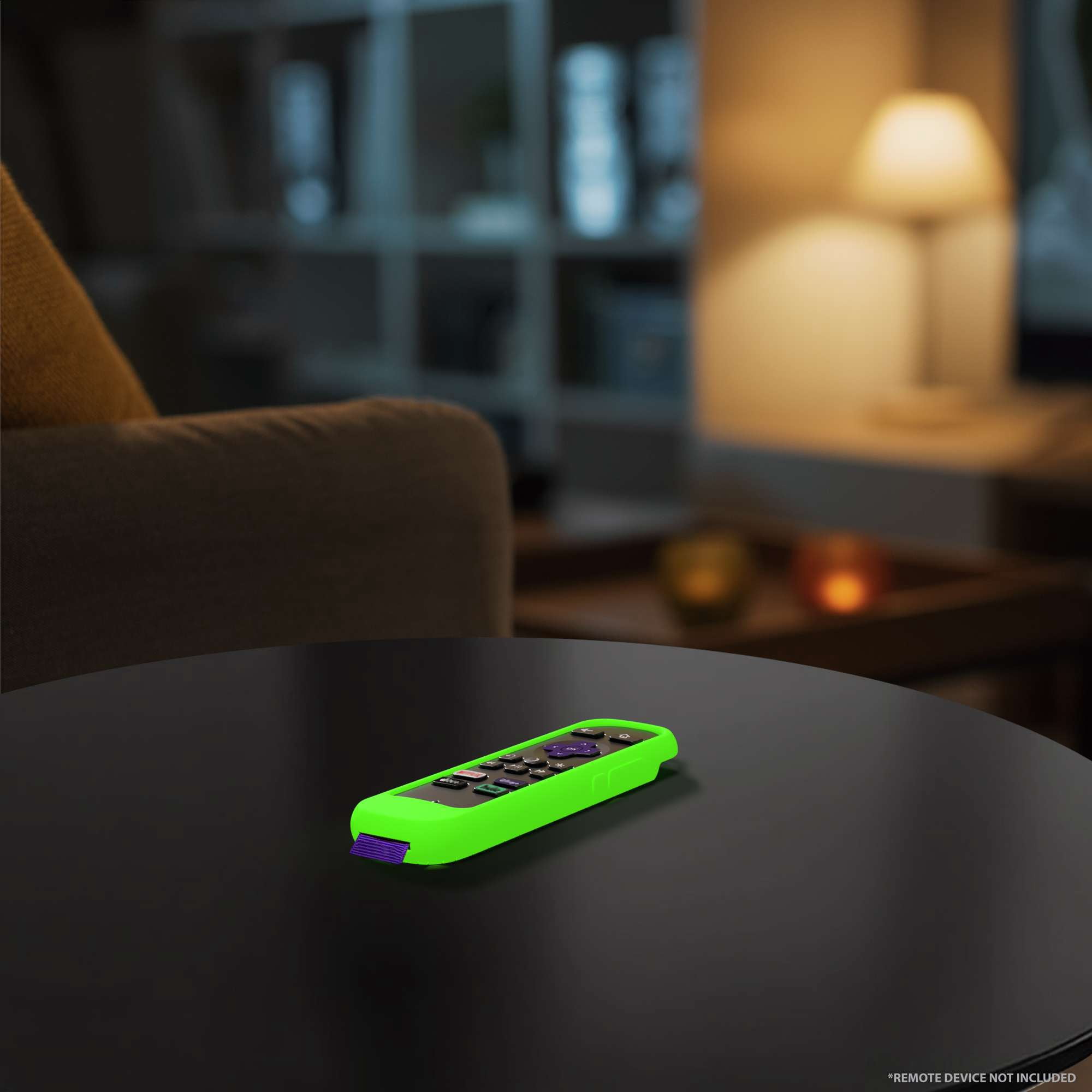 CoreAudio Roku Remote Silicone Sleeve Glow Green, 1 Piece