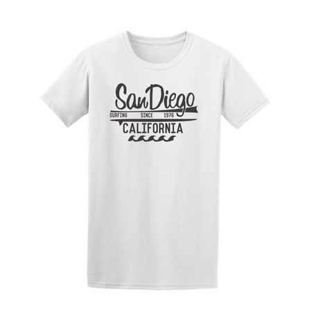 California San Diego Surf Sign Tee Men's -Image by