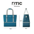 thumbnail image 5 of RTIC 2-in-1 Chillout Bag, Hybrid Cooler Bag with Cooler Compartment, Storm, 5 of 5