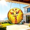 thumbnail image 5 of Acrylic Puzzles Suncatcher Window Hanging, Cute Animal Theme 83 Pieces Sun Catcher Stained Glass Acrylic Puzzle Decoration for Women Men Mom Birthday Gift Home Decor, 5 of 6