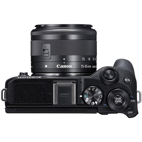 Canon Mirrorless Camera [EOS M6 Mark II] (Body) for Vlogging|CMOS (APS-C)  Sensor| Dual Pixel CMOS Auto Focus| Wi-Fi |Bluetooth and 4K Video, Black