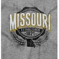 thumbnail image 2 of Missouri Student Campus Pride MO Men's Graphic T Shirt Tees Brisco Brands S, 2 of 4