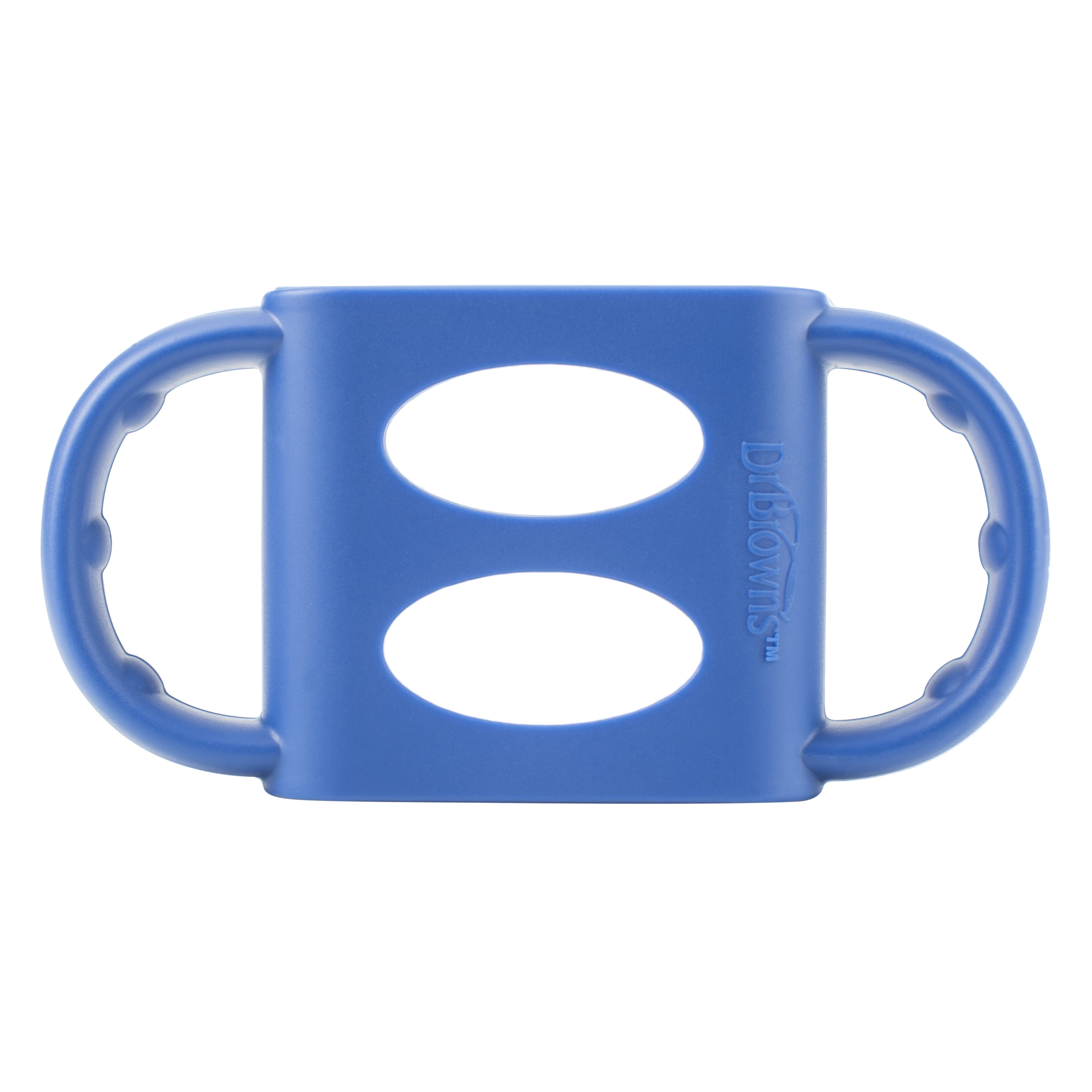 Brown/'S Sippy Spout Baby Bottle With 100/% Soft Silicone Handle Blue 8 Ounce Dr
