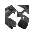 thumbnail image 3 of Deago Winter Waterproof Thermal Gloves for Men, Cold Weather Windproof Ski Snow Gloves with Touchscreen Fingers & Adjustable Knob for Running Cycling Hiking Driving (Green), 3 of 9