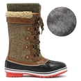 thumbnail image 2 of Dream Pairs Women's Mid-Calf Waterproof Winter Snow Boots MONTE_02 Dream Pairs MONTE_02, 2 of 7