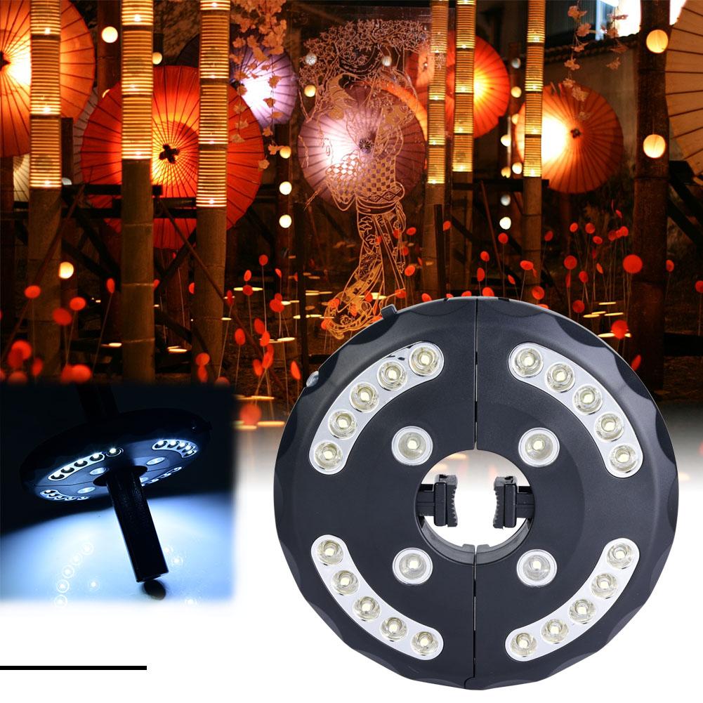 Greensen Patio Umbrella Light 24 Led Umbrella Pole Lamp For Patio Umbrellas Camping Tents Outdoor Use Patio Umbrella Lamp Camping Tents Lamp Walmart Canada