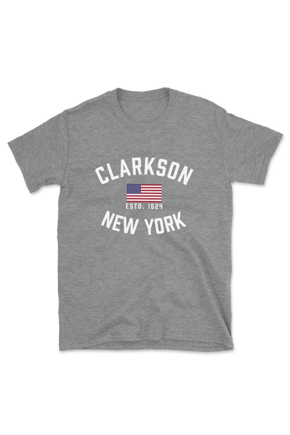 Clarkson New York Patriot Men's Cotton T-Shirt