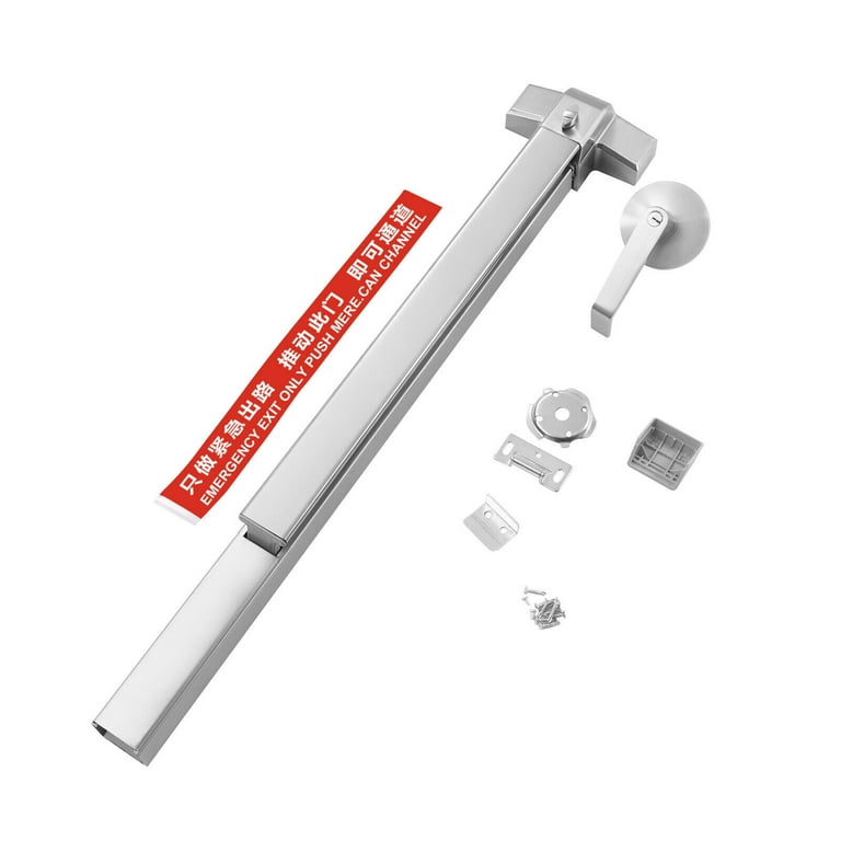 YUCHENGTECH 25.6" Stainless Steel Panic Exit Bar - Commercial Door Push Bar, Emergency Exit Device (No Lock)