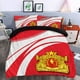 thumbnail image 2 of Myanmar Escudo de Armas Juego de cama Cricket RLT7, 2 of 5