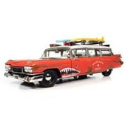 Auto World AUT312 1-18 Scale Model Car for 1959 Cadillac Eldorado Ambulance Surf Shark