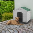 thumbnail image 1 of Casa Casita Hogar Refugio Interior Exterior Mascota Perro Ideal Raza Mediana Grande Plástica Resistente Confortable RIMAX, 1 of 7