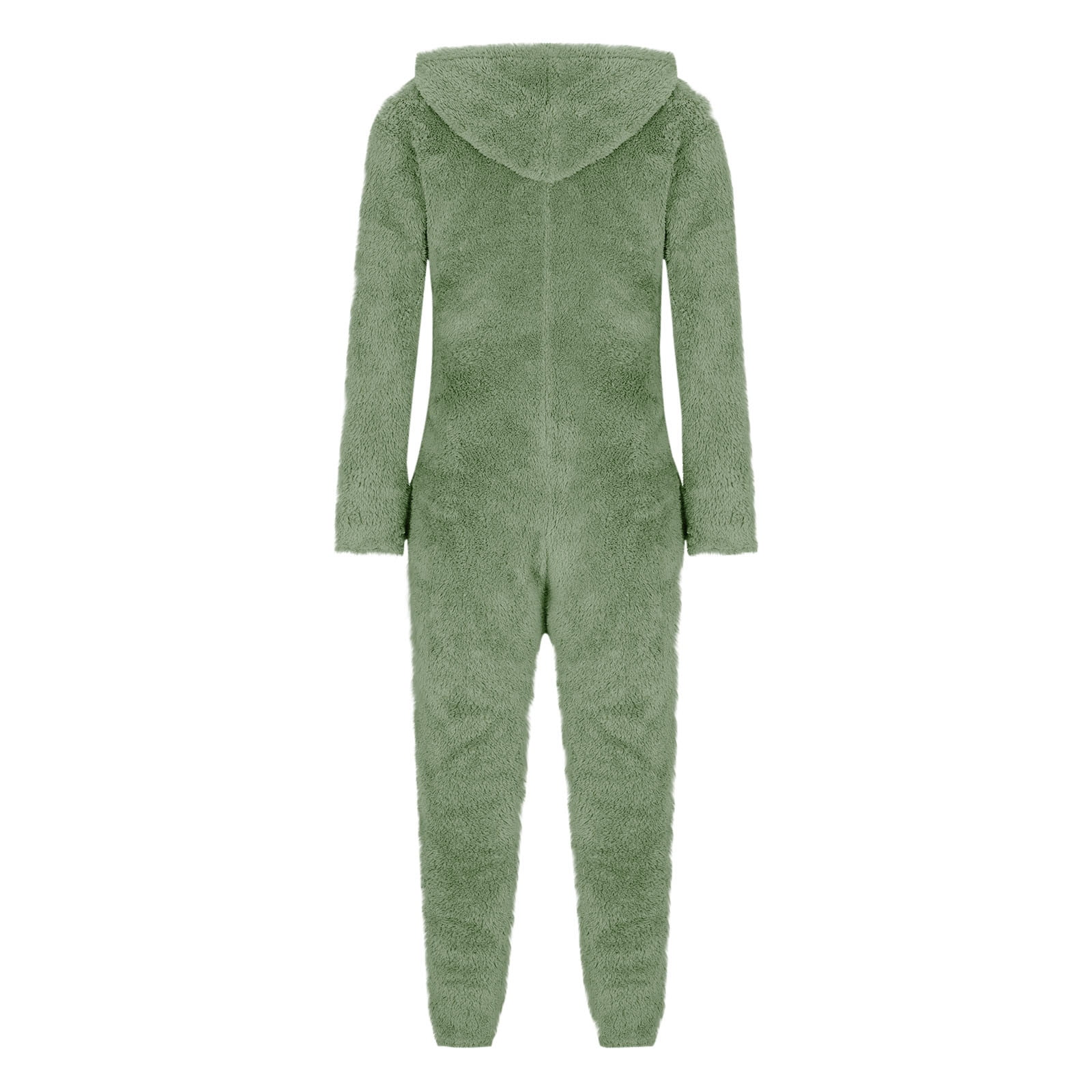 cocolona Womens Winter Onesies Pajamas Fleece Fuzzy Hooded Jumpsuit Soft Comfy Romper Warm Loungewear One Piece Sleepwear