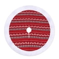 thumbnail image 1 of Christmas Tree Skirt 48 Inch Red Tree Skirt Rustic Farmhouse Merry Xmas Tree Skirt for Christmas Decorations Indoor Outdoor, 1 of 8